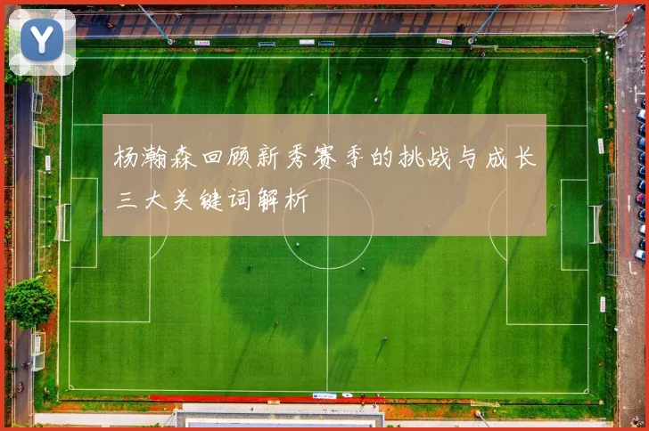杨瀚森回顾新秀赛季的挑战与成长三大关键词解析